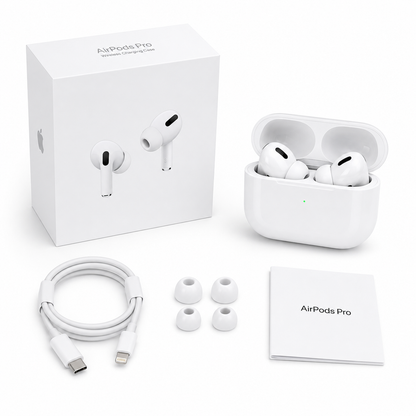 AirPods PRO + caja y cargador + Bluetooth 5.3 Premium + ¡REGALO EXCLUSIVO SOLO HOY!  🔥