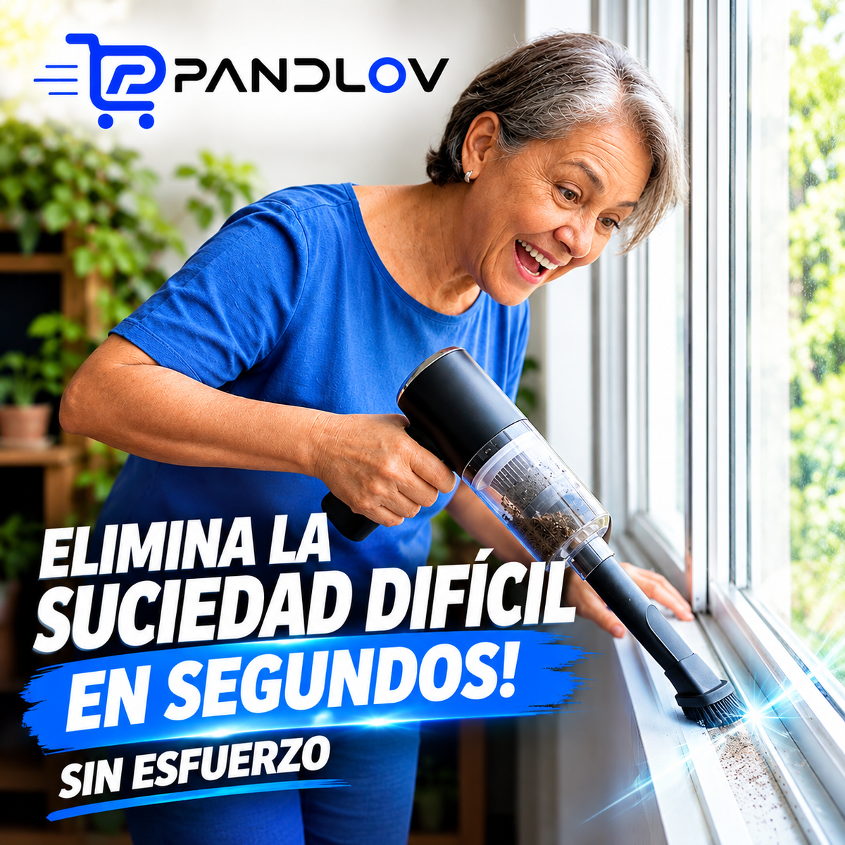 Mini Aspiradora Portátil Recargable + acessórios + carregador