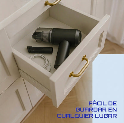 Mini Aspiradora Portátil Recargable + acessórios + carregador