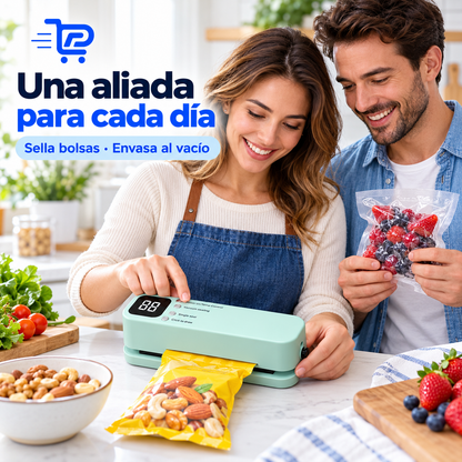 Fresko Mini | Envasadora al Vacío Portátil + Más frescura, menos desperdicio.