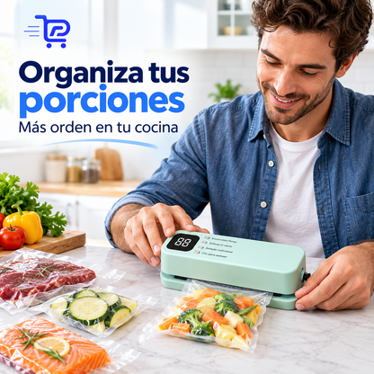 Fresko Mini | Envasadora al Vacío Portátil + Más frescura, menos desperdicio.