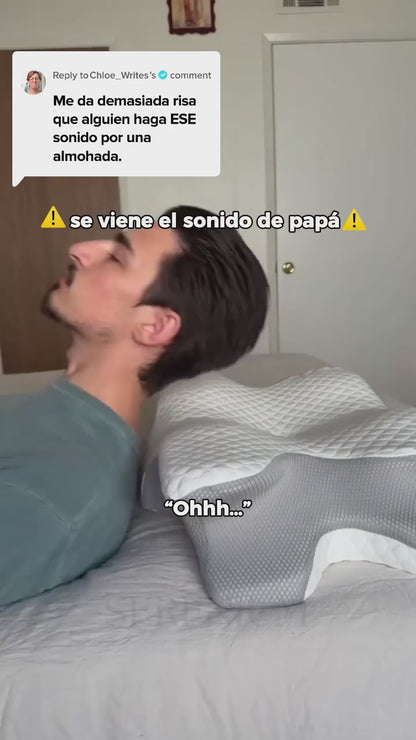 Ortoleep - Almohada cervical viscoelástica / DESPERTAR SIN DOLOR
