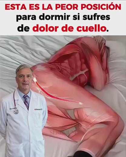 Ortoleep - Almohada cervical viscoelástica / DESPERTAR SIN DOLOR