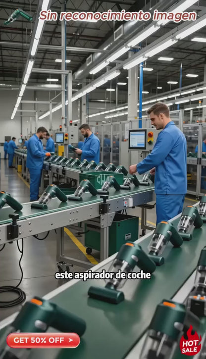 Mini Aspiradora Portátil Recargable + acessórios + carregador